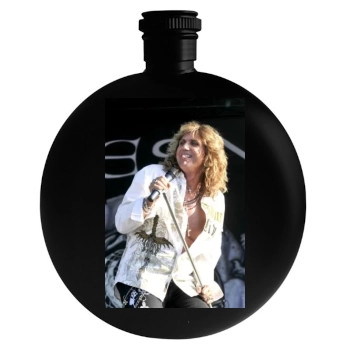 Whitesnake Round Flask