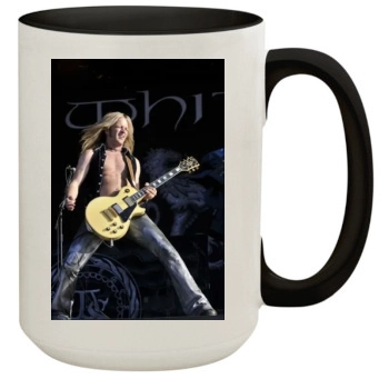 Whitesnake 15oz Colored Inner & Handle Mug