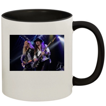 Whitesnake 11oz Colored Inner & Handle Mug