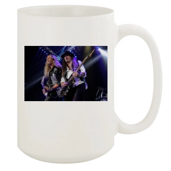Whitesnake 15oz White Mug