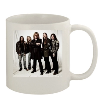 Whitesnake 11oz White Mug