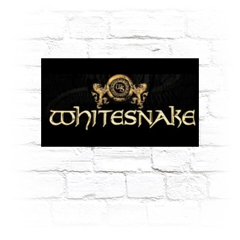 Whitesnake Metal Wall Art