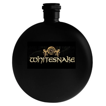 Whitesnake Round Flask