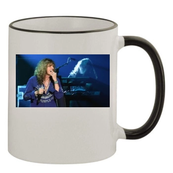 Whitesnake 11oz Colored Rim & Handle Mug