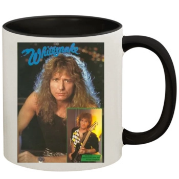 Whitesnake 11oz Colored Inner & Handle Mug