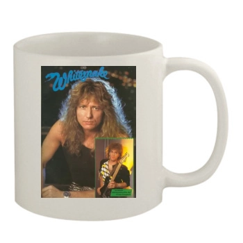 Whitesnake 11oz White Mug