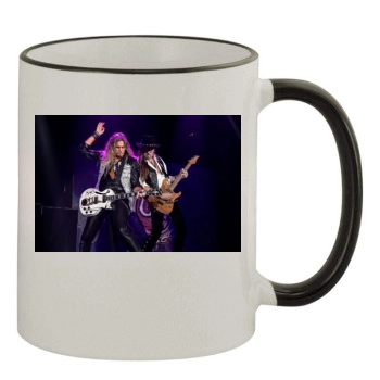 Whitesnake 11oz Colored Rim & Handle Mug