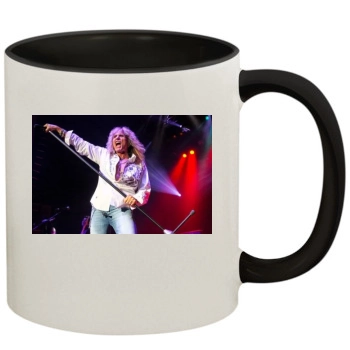 Whitesnake 11oz Colored Inner & Handle Mug