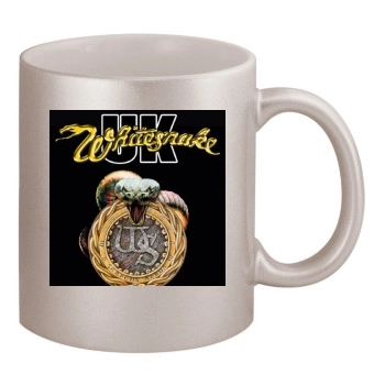 Whitesnake 11oz Metallic Silver Mug