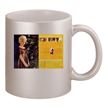 June Cochran 11oz Metallic Silver Mug