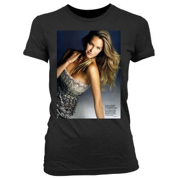 Bar Refaeli Women's Junior Cut Crewneck T-Shirt