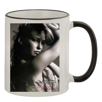 Bar Refaeli 11oz Colored Rim & Handle Mug