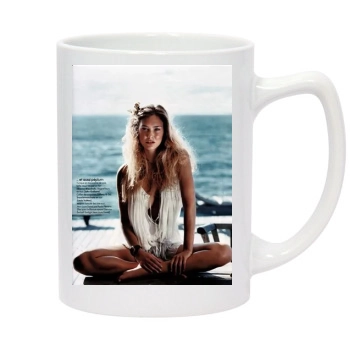 Bar Refaeli 14oz White Statesman Mug