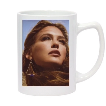 Bar Refaeli 14oz White Statesman Mug