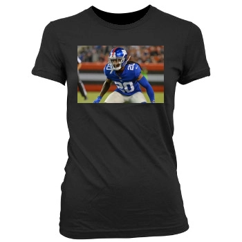 Janoris Jenkins Women's Junior Cut Crewneck T-Shirt