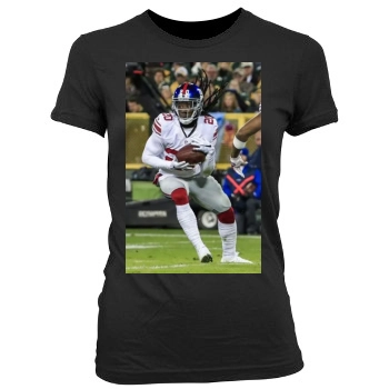 Janoris Jenkins Women's Junior Cut Crewneck T-Shirt