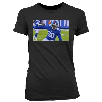 Janoris Jenkins Women's Junior Cut Crewneck T-Shirt