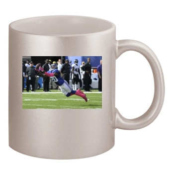 Janoris Jenkins 11oz Metallic Silver Mug