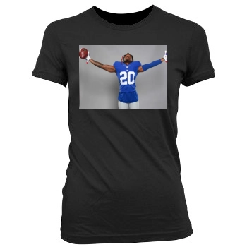 Janoris Jenkins Women's Junior Cut Crewneck T-Shirt