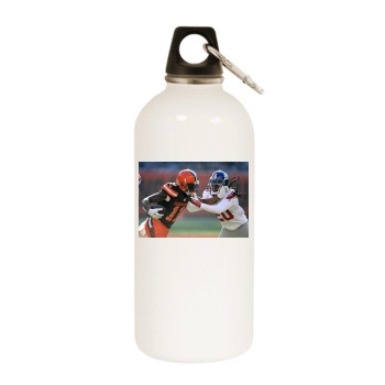 Janoris Jenkins White Water Bottle With Carabiner