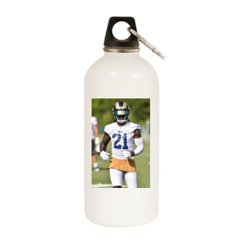 Janoris Jenkins White Water Bottle With Carabiner