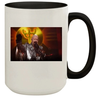 Judas Priest 15oz Colored Inner & Handle Mug