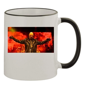 Judas Priest 11oz Colored Rim & Handle Mug