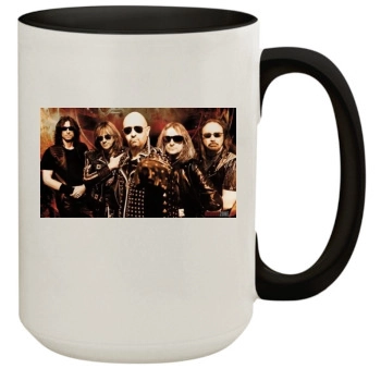 Judas Priest 15oz Colored Inner & Handle Mug