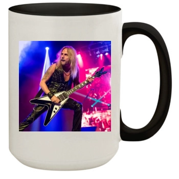 Judas Priest 15oz Colored Inner & Handle Mug