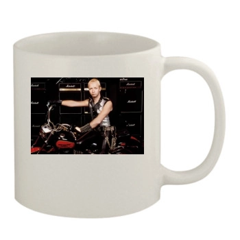 Judas Priest 11oz White Mug