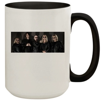 Judas Priest 15oz Colored Inner & Handle Mug