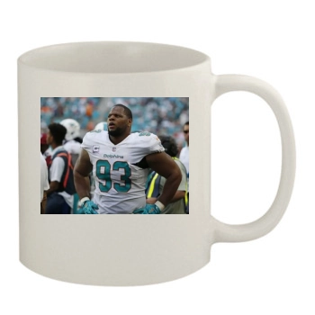 Ndamukong Suh 11oz White Mug