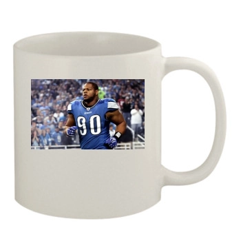 Ndamukong Suh 11oz White Mug