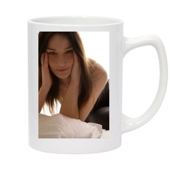 Carla Bruni 14oz White Statesman Mug