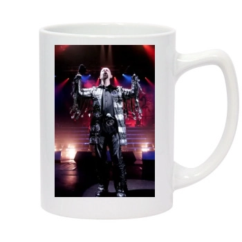 Judas Priest 14oz White Statesman Mug