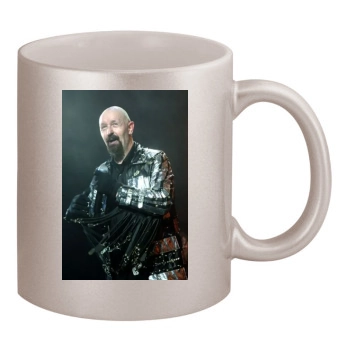 Judas Priest 11oz Metallic Silver Mug