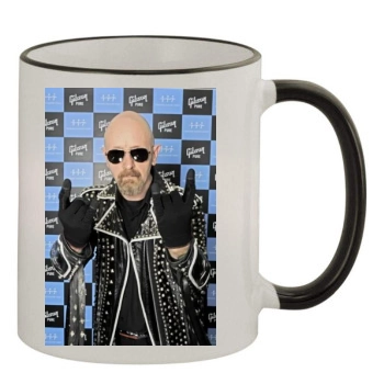 Judas Priest 11oz Colored Rim & Handle Mug