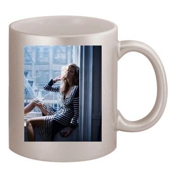 Carmen Kass 11oz Metallic Silver Mug