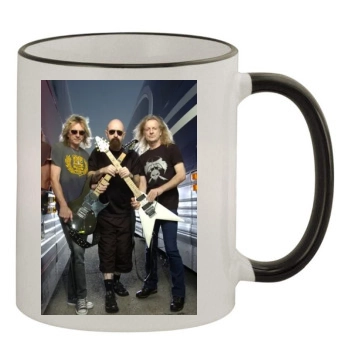 Judas Priest 11oz Colored Rim & Handle Mug