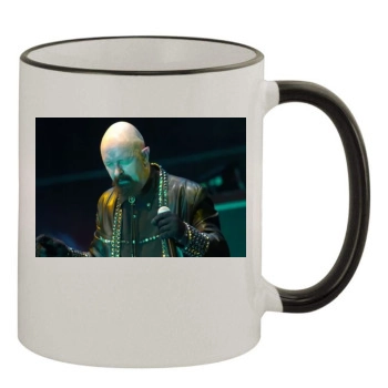 Judas Priest 11oz Colored Rim & Handle Mug