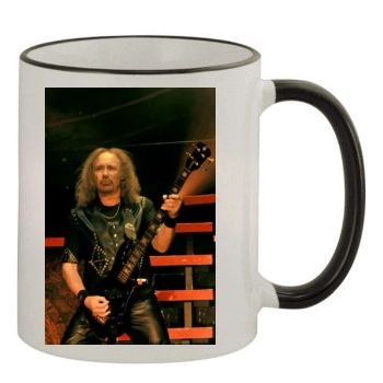 Judas Priest 11oz Colored Rim & Handle Mug