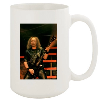 Judas Priest 15oz White Mug