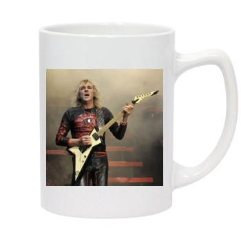 Judas Priest 14oz White Statesman Mug