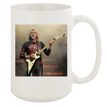 Judas Priest 15oz White Mug