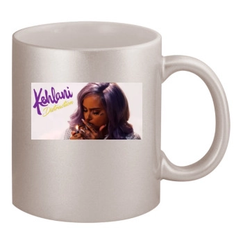 Kehlani 11oz Metallic Silver Mug