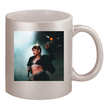 Kehlani 11oz Metallic Silver Mug