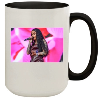 Kehlani 15oz Colored Inner & Handle Mug