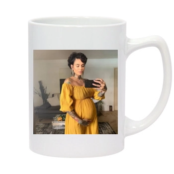 Kehlani 14oz White Statesman Mug