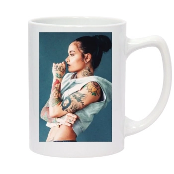 Kehlani 14oz White Statesman Mug