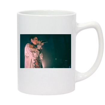 Kehlani 14oz White Statesman Mug